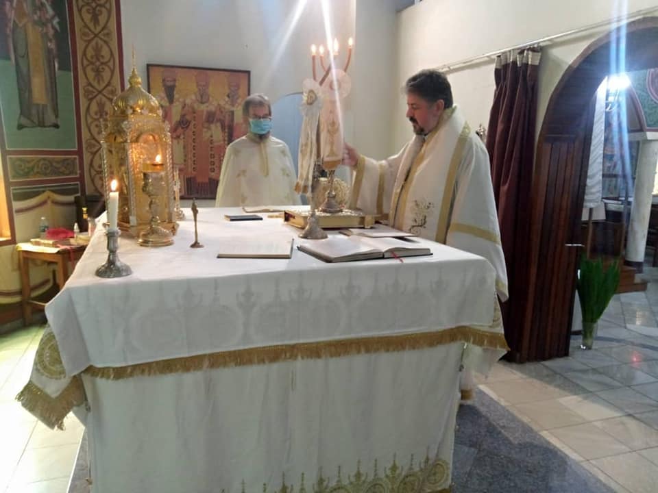 Ευχαρίστησαν τον π. Αντώνιο για την προσφορά του στη Μητρόπολη Ζάμπιας