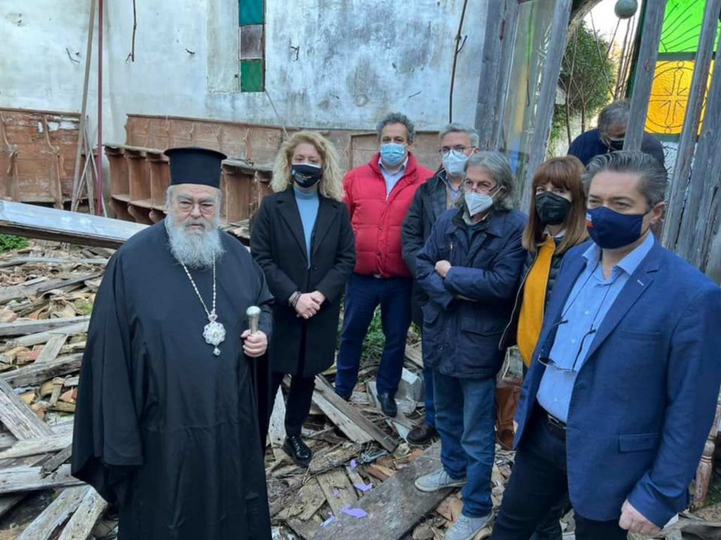 ΖΑΚΥΝΘΟΣ: Ξεκίνησαν οι εργασίες στην Αγία Αικατερίνη των Κήπων