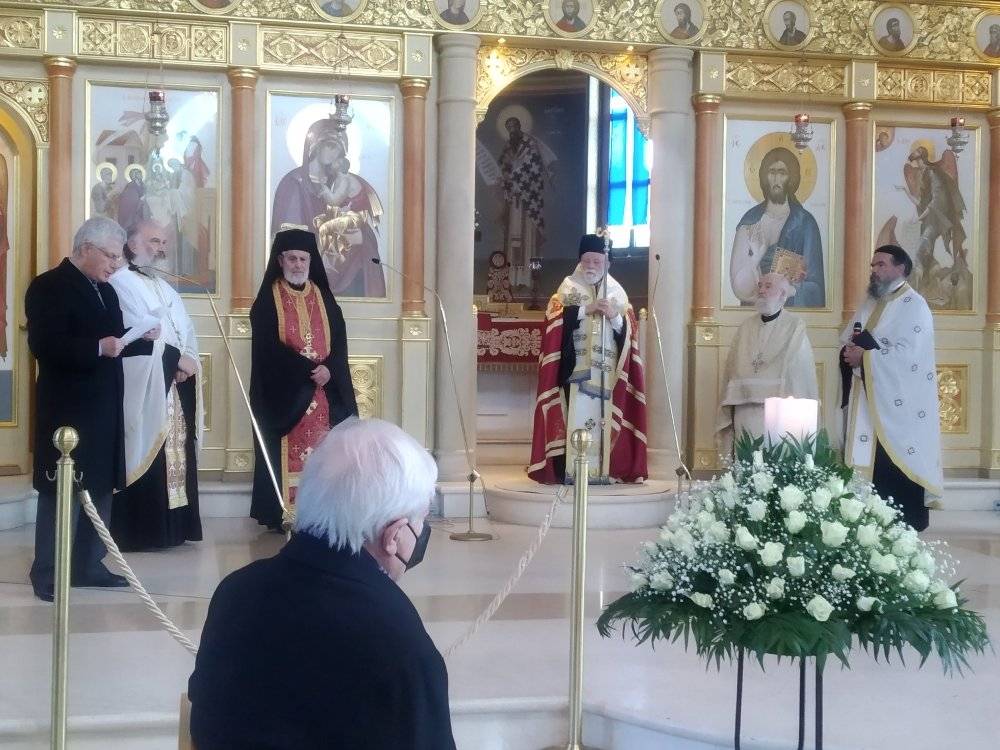 Η Εξόδιος Ακολουθία του Καθηγητή Βασίλειου Αναγνωστόπουλου