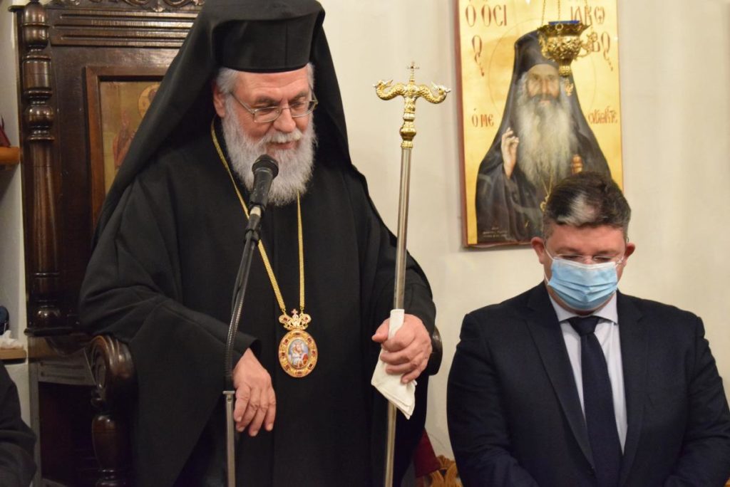 Εσπερινός του Αγίου Βλασίου στη Μητρόπολη Ιλίου