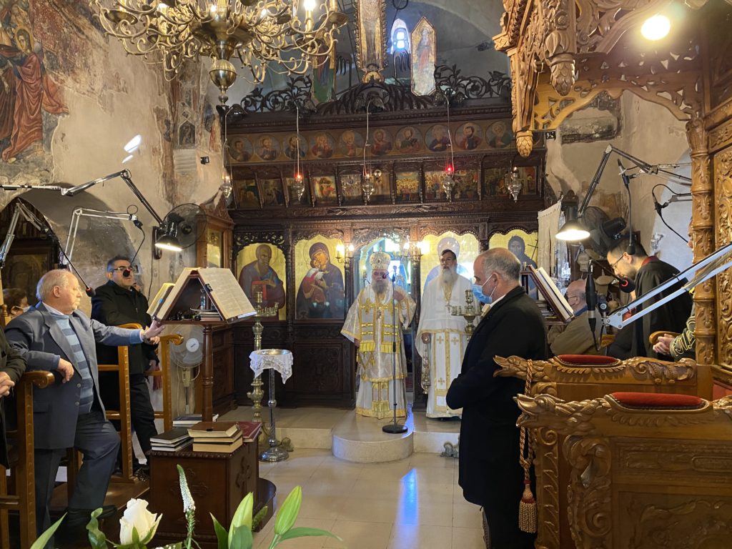 Στην Αγία Παρασκευή Γεροσκήπου ο Μητροπολίτης Κιτίου