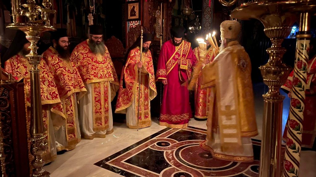 Αγρυπνία προς τιμή του Τιμίου Προδρόμου στην Μονή Μέσα Ποταμού