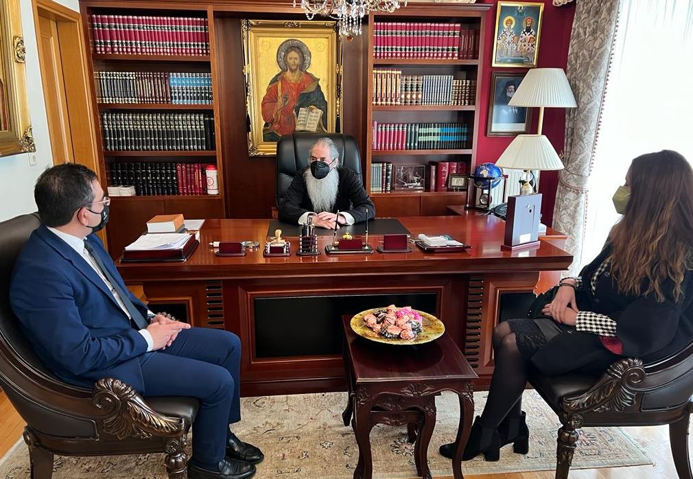 Στον Μητροπολίτη Πειραιώς ο Γ.Γ. Κοινωνικής Αλληλεγγύης