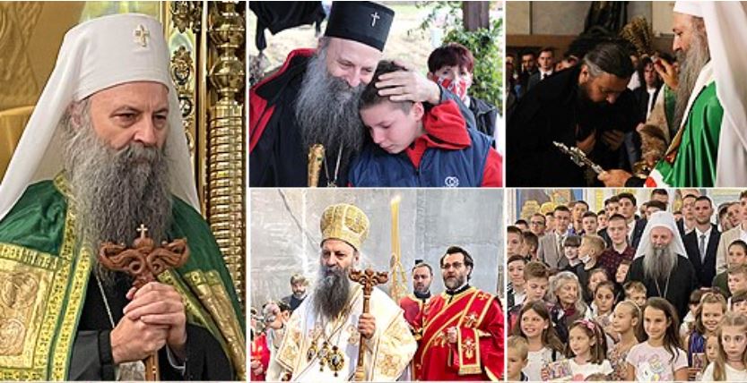 One-year anniversary of enthronement of Serbian Patriarch Porfirije