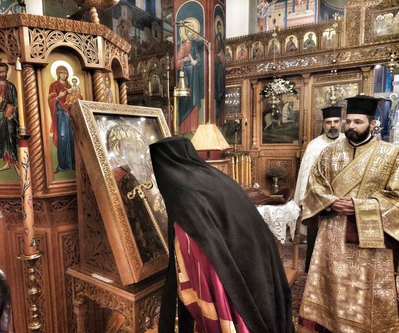 Υποδοχή Παναγίας Μουρατιανής στο Νέο Σιδηροχώρι Ροδόπης