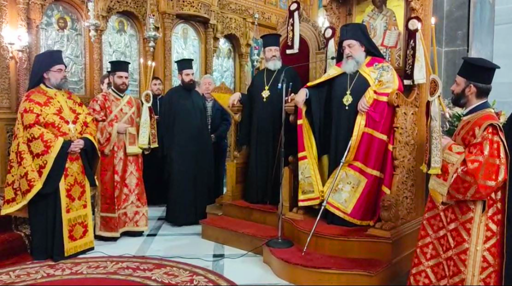 Πρώτη επίσκεψη του Αρχιεπισκόπου Κρήτης στην Νεάπολη Λασιθίου