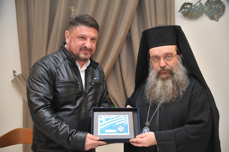 Συνάντηση του Μητροπολίτη Χίου με τον Νίκο Χαρδαλιά