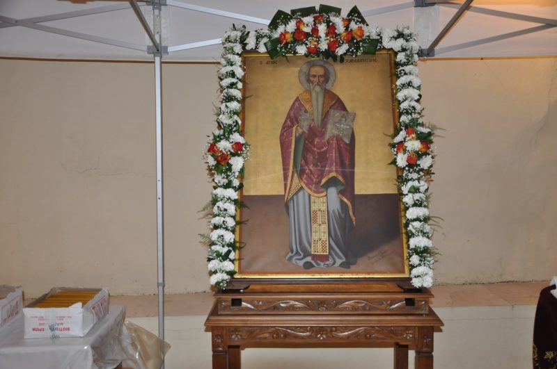 Κανονικά η λιτάνευση της Ιεράς Εικόνας του Αγίου Χαραλάμπους στην Πρέβεζα