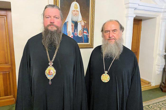 Состоялась встреча Главы Казахстанского Митрополичьего округа с Управляющим делами Московской Патриархии