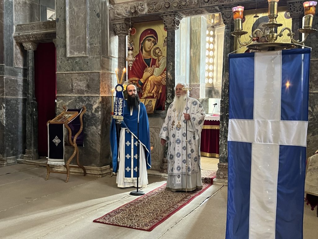 Της Σταυροπροσκυνήσεως και Δοξολογία 27ης Μαρτίου στην Ιερά Μονή Οσίου Λουκά