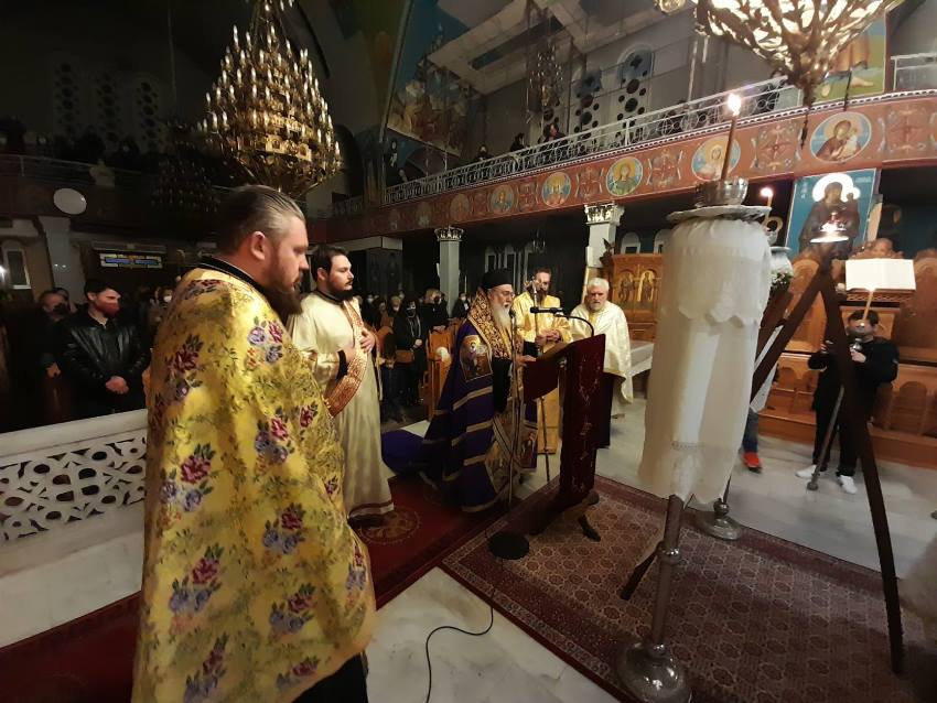 Β’ Στάση των Χαιρετισμών σε Κόρινθο και Κιάτο