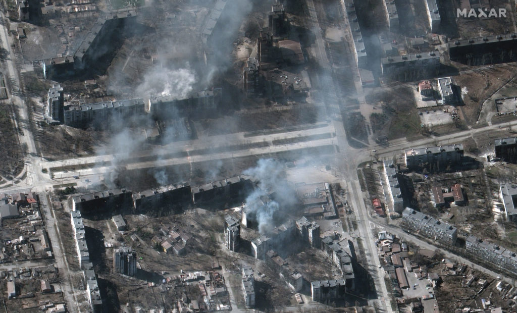 Ukrainian authorities call for urgent humanitarian corridor to evacuate civilians from Mariupol