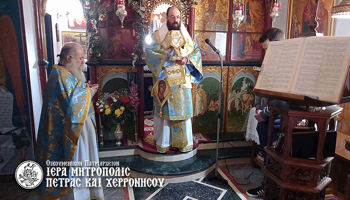 Η Σύναξη του Αρχαγγέλου Γαβριήλ στην Ιερά Μονή Παναγίας Κουφής Πέτρας