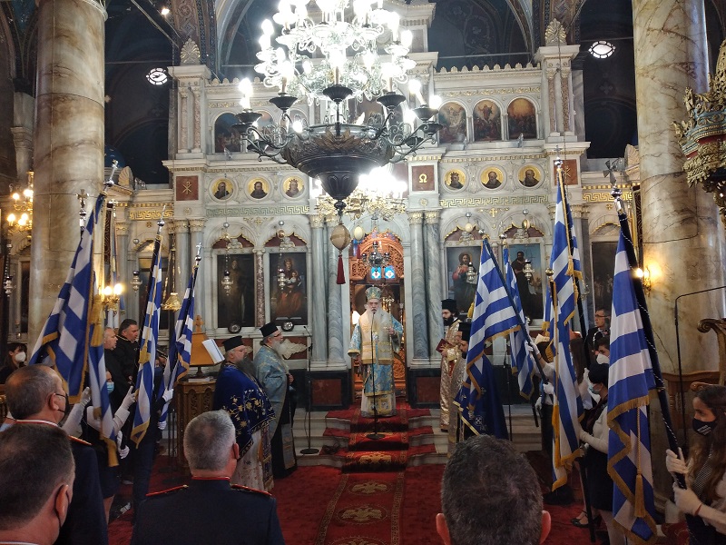 Η διπλή γιορτή του Ευαγγελισμού στην Ιερά Μητρόπολη Σάμου