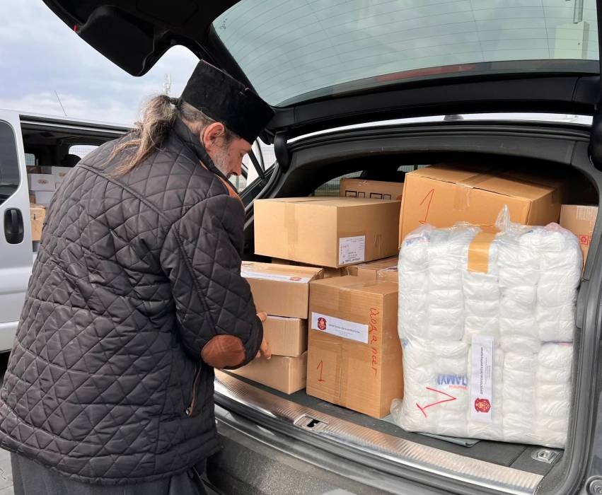 Ανθρωπιστική βοήθεια στην Ουκρανία από τη Μητρόπολη Δοροστόλου