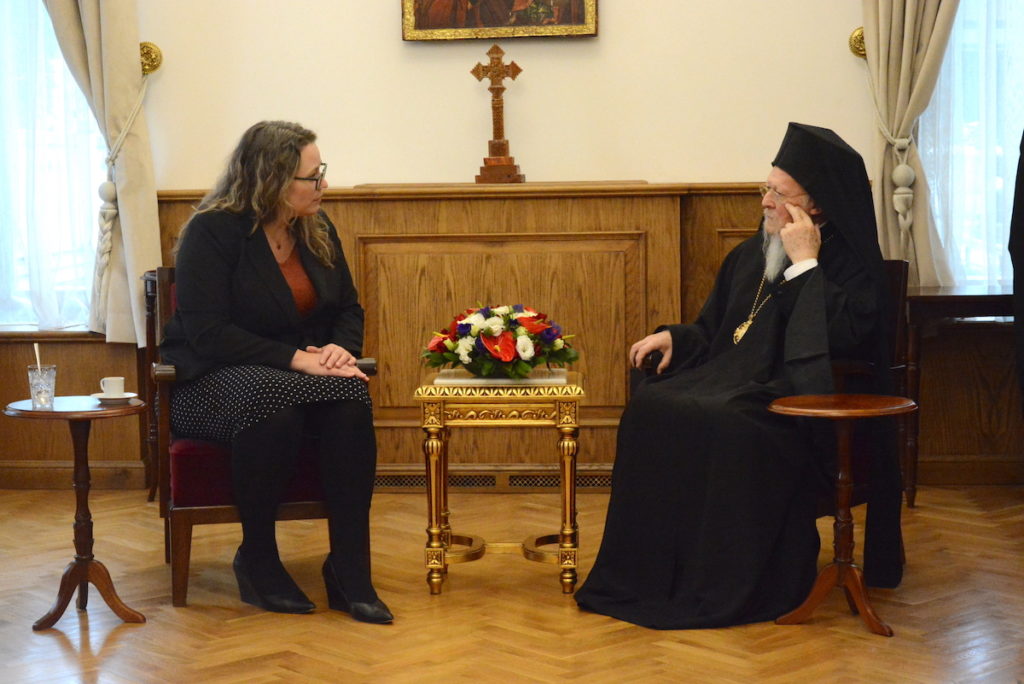 Στέλεχος του ΥΠΕΞ των ΗΠΑ και ο πρώην Υπουργός Παιδείας της Τουρκίας στο Οικουμενικό Πατριαρχείο