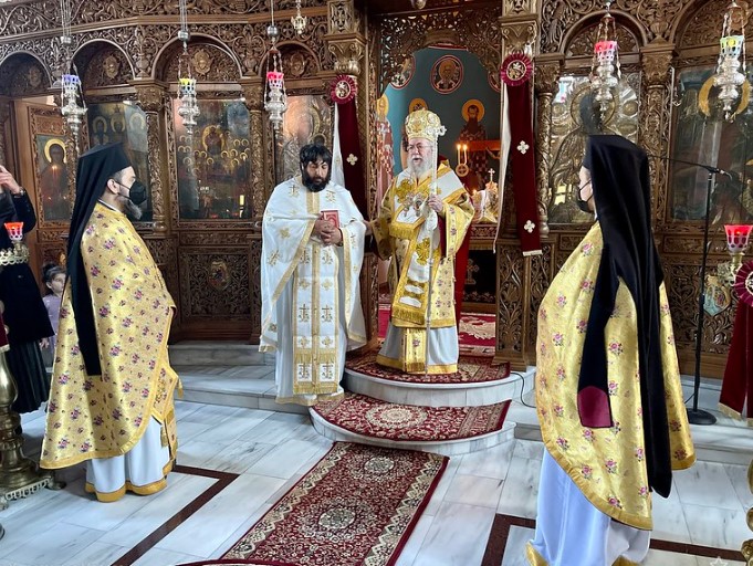 Η εις πρεσβύτερον χειροτονία του π. Αιμιλιανού Γεωργίου στην Μουσθένη Παγγαίου