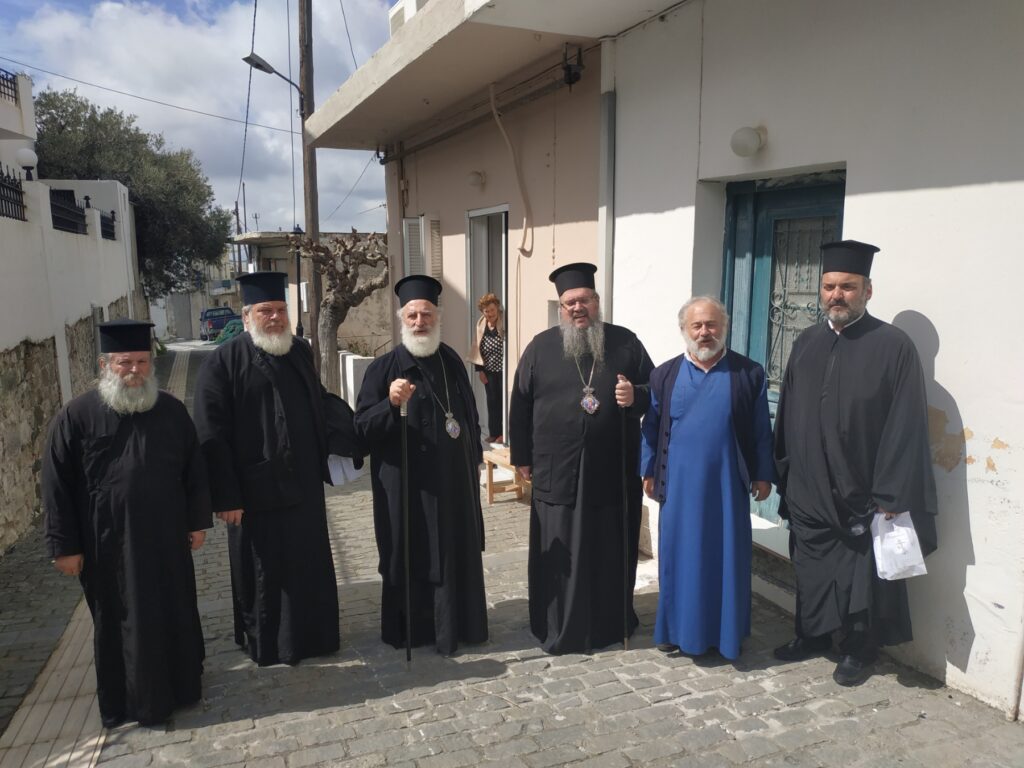 Ο Μητροπολίτης Λαρίσης στον Άγιο Βασίλειο Βιάννου