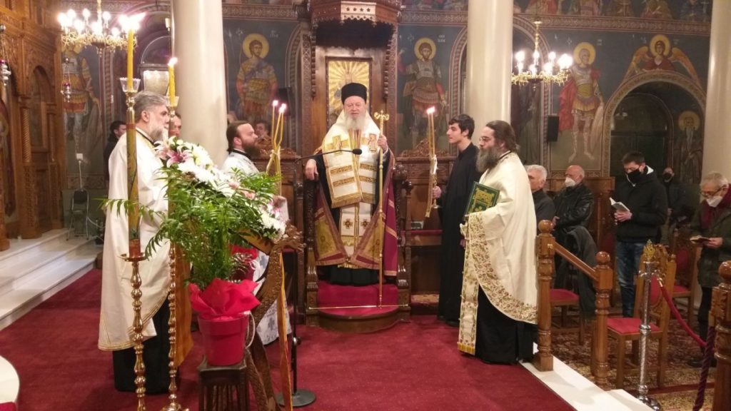 Οι Α’ Χαιρετισμοί και το Σάββατο των Αγίων Θεοδώρων στην Ι.Μ. Χαλκίδος