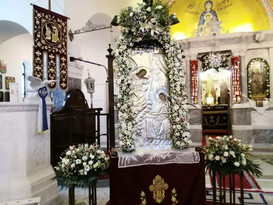 Εσπερινός στον Ι. Ν. Ευαγγελιστρίας Μουτσαίνης Βροντάδου