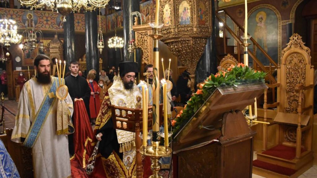 Εσπερινός της Συγχωρήσεως και Α’ Στάση Χαιρετισμών στην Ι.Μ.Καστορίας