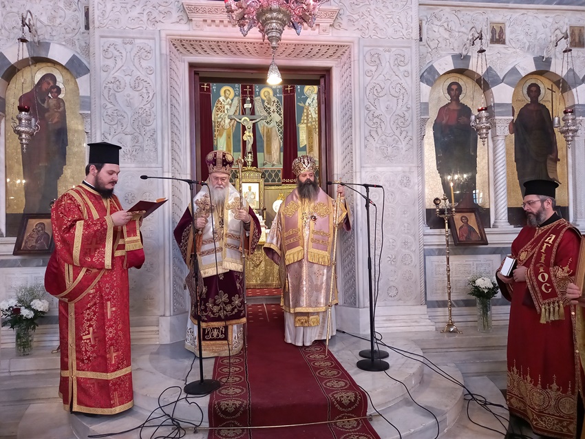 Η Κυριακή της Ορθοδοξίας στον Καθεδρικό Ι.Ν. Αποστόλου Παύλου Κορίνθου