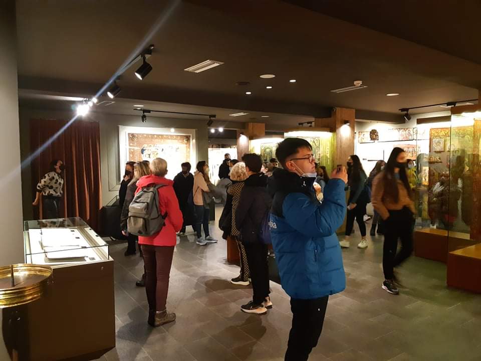 Μαθητές από Γυμνάσιο Κατερίνης στο Βυζαντινό Μουσείο Μακρινίτσας