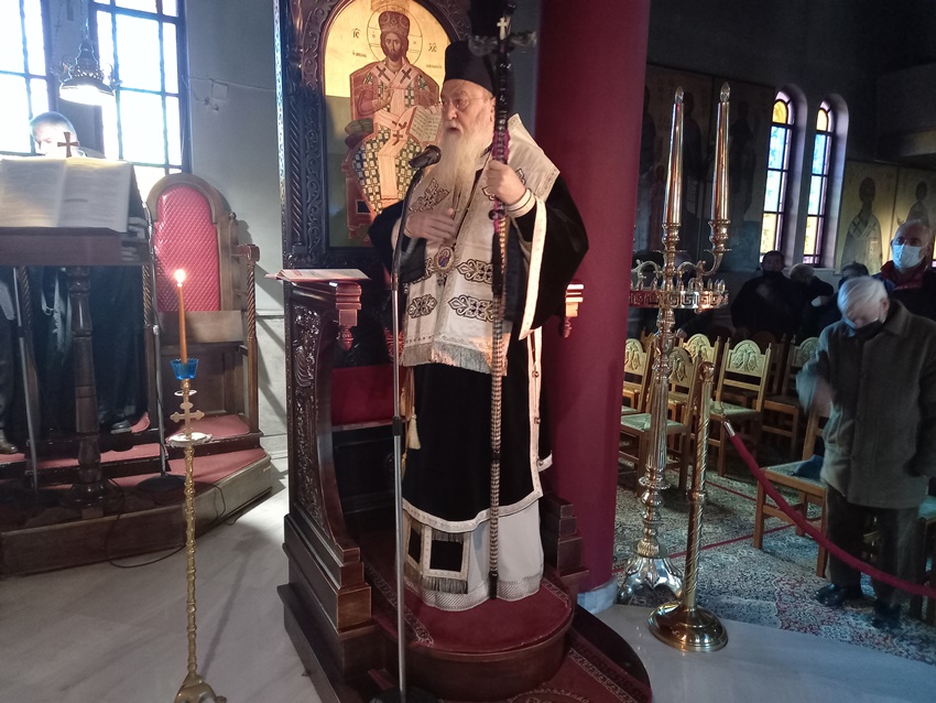 Κορίνθου Διονύσιος: “Κάθε περίοδος δοκιμασιών οδηγεί προς την Ανάσταση”