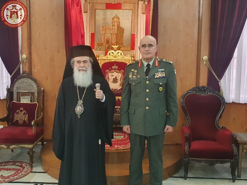زيارة نائب قائد جيش الجمهورية القبرصية للبطريركية