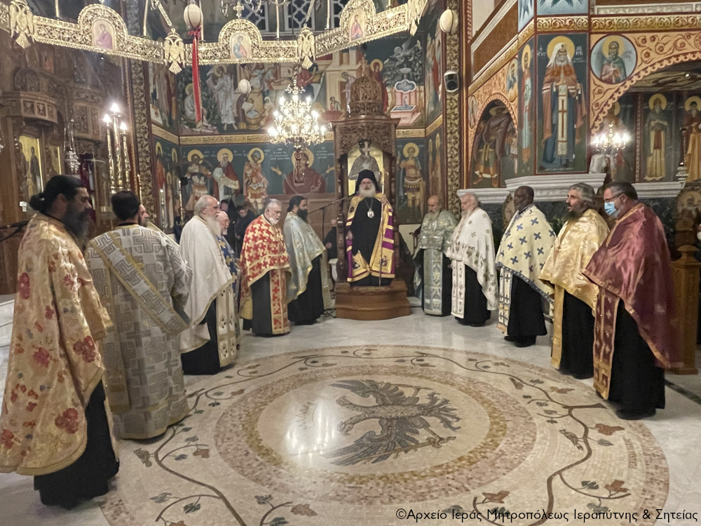 Μέγας Πανηγυρικός Εσπερινός του Ευαγγελισμού της Θεοτόκου στη Σητεία