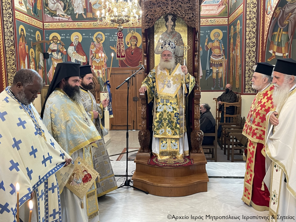 Πανηγύρισε ο Ιερός Ναός της Ευαγγελιστρίας Σητείας