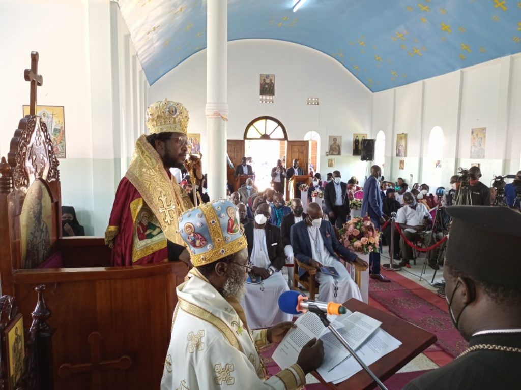 أسقفية جينجا وشرق أوغندا، بطريركية الإسكندرية وسائر أفريقيا.