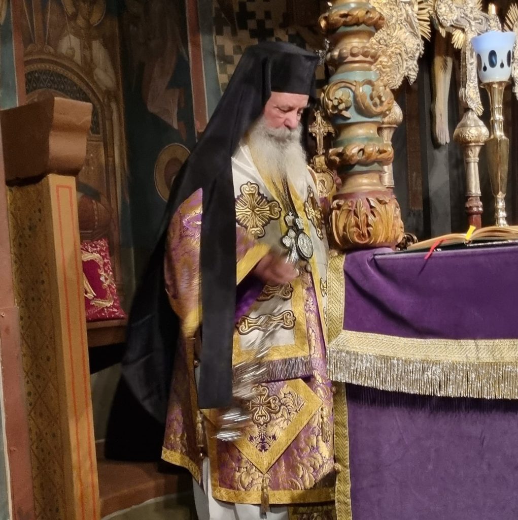 Η Α’ Προηγιασμένη Θεία λειτουργία στον Ιερό Καθεδρικό Ναό Ύδρας