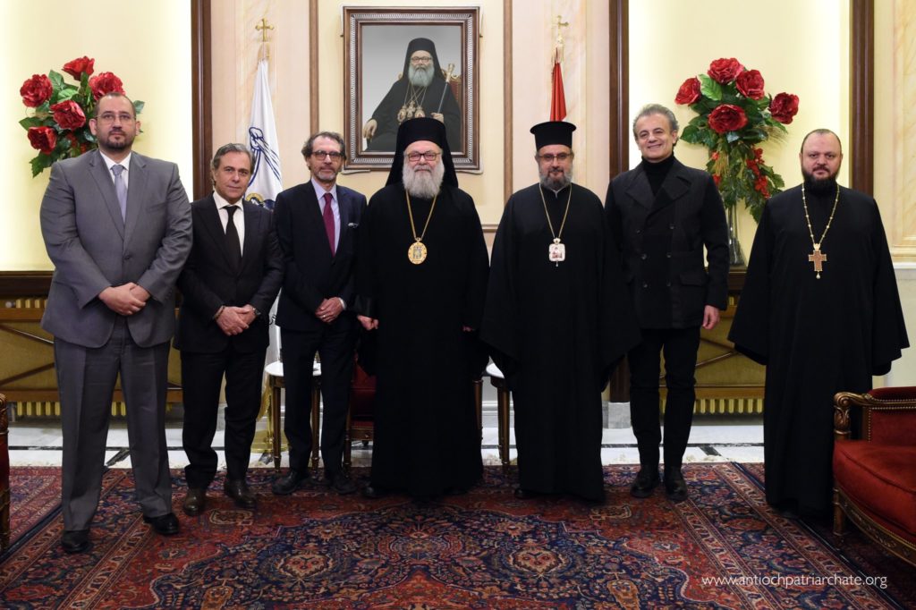 Ο διευθυντής του Διεθνούς Οργανισμού Μετανάστευσης στον Πατριάρχη Αντιοχείας