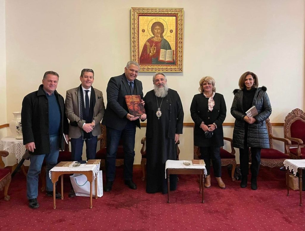 Στον Αρχιεπίσκοπο Κρήτης αντιπροσωπεία της Δ.Ε.Ε.Π. Ν.Δ. Ηρακλείου