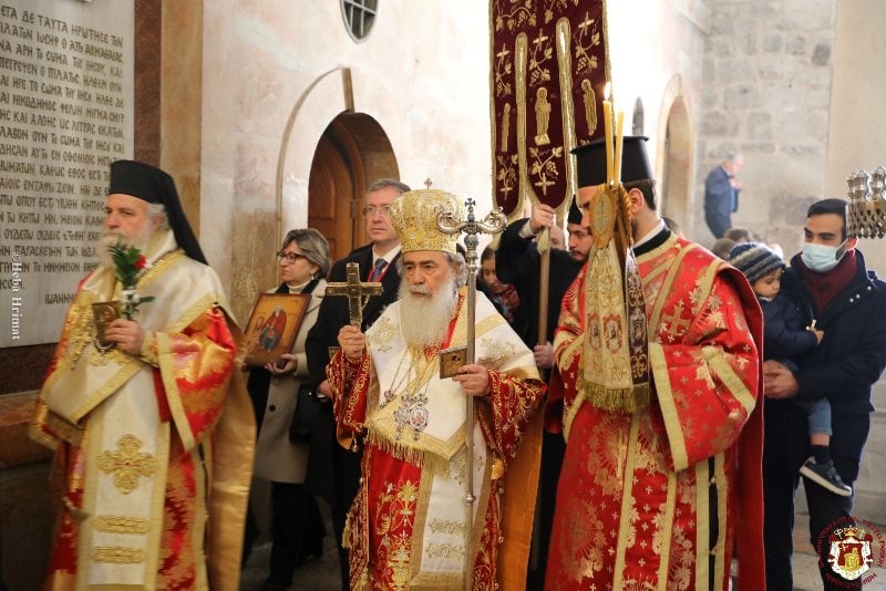 البطريركية الأورشليمية تحتفل بأحد الأورثوذكسية