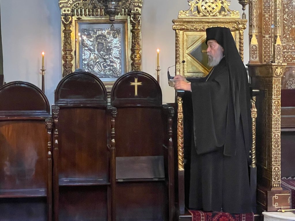 O Μητροπολίτης Ειρηνουπόλεως στον Β’ Κατανυκτικό Εσπερινό στο Φανάρι