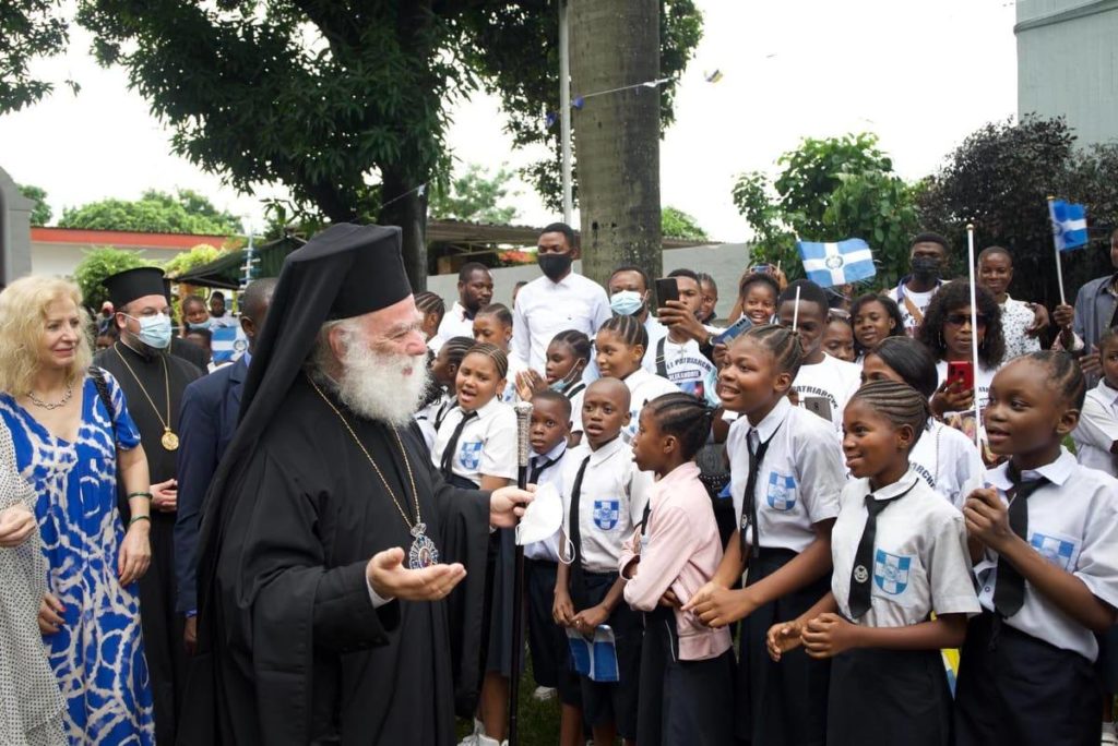 Θερμότατη υποδοχή του Ιεραπόστολου Πατριάρχη στο Κονγκό