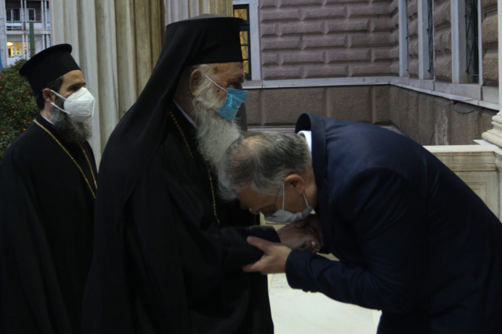 Ο Αρχιεπίσκοπος σε εκδήλωση παρουσίασης Τόμου για το 1821