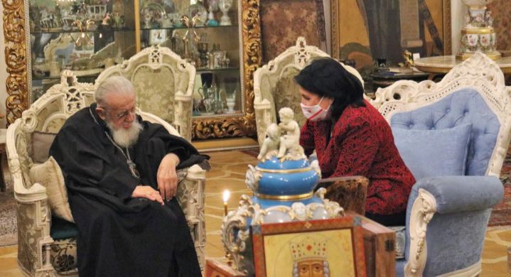 Ευχετήρια Επιστολή του Πατριάρχη Γεωργίας προς την Πρόεδρο της χώρας