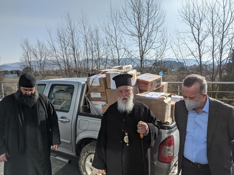 Αποστολή βοηθείας προς την Ουκρανία από τη Μητρόπολη Μαντινείας και Κυνουρίας