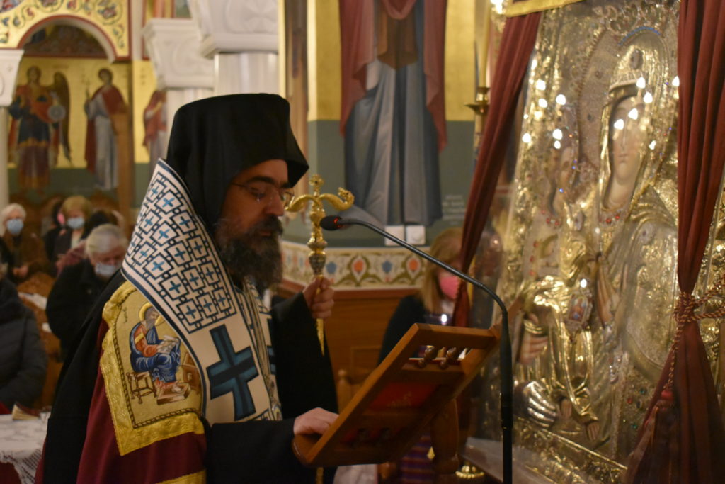 Β’ Χαιρετισμοί και εορτή του Αγίου Χρυσάνθου στην Ιερά Μητρόπολη Καστορίας