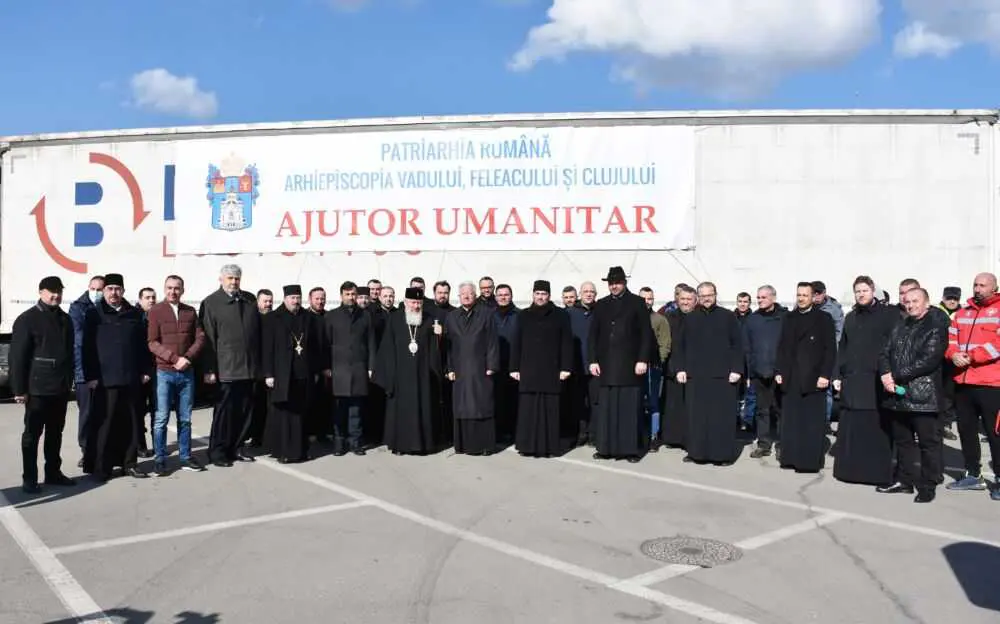 Arhiepiscopia Clujului: Sprijin de aproximativ 2 milioane de lei pentru victimele războiului din Ucraina