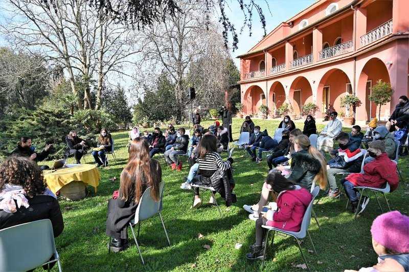 Copiii Şcolii Duminicale a Centrului Eparhial din Roma participă la Concursul Naţional Catehetic 2022 | În imagini