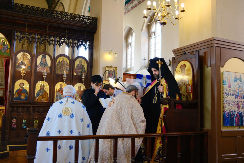 Θερμή υποδοχή Επισκόπου Μελιτηνής στον Ι.Ν. Αγ. Νικολάου και Ξενοφώντος Λέστερ