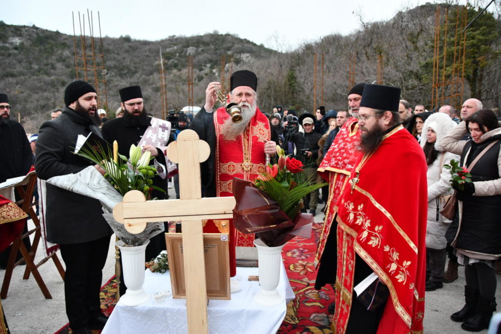 Τέθηκε ο θεμέλιος λίθος του Ναού του Αγ. Αποστόλου Λουκά στο Λάπτσιτσι