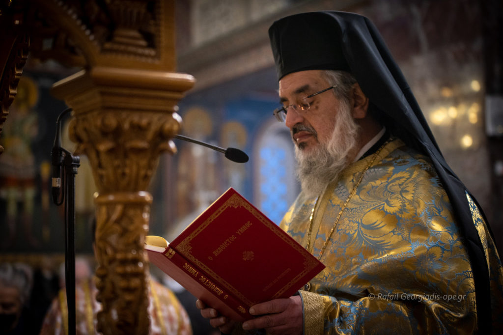 Α’ Στάση των Χαιρετισμών στον Άγιο Θεράποντα Θεσσαλονίκης