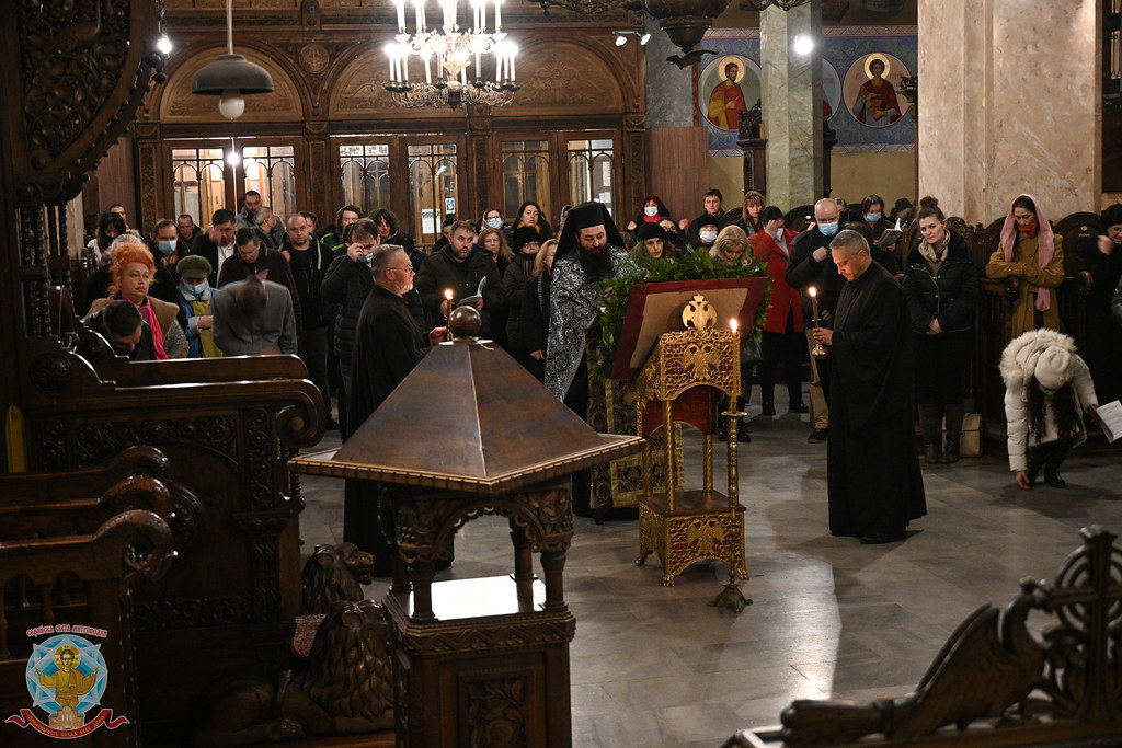 Четвърта част на Великия покаен канон на св. Андрей Критски съборно бе прочетена в храм “Св. Георги”