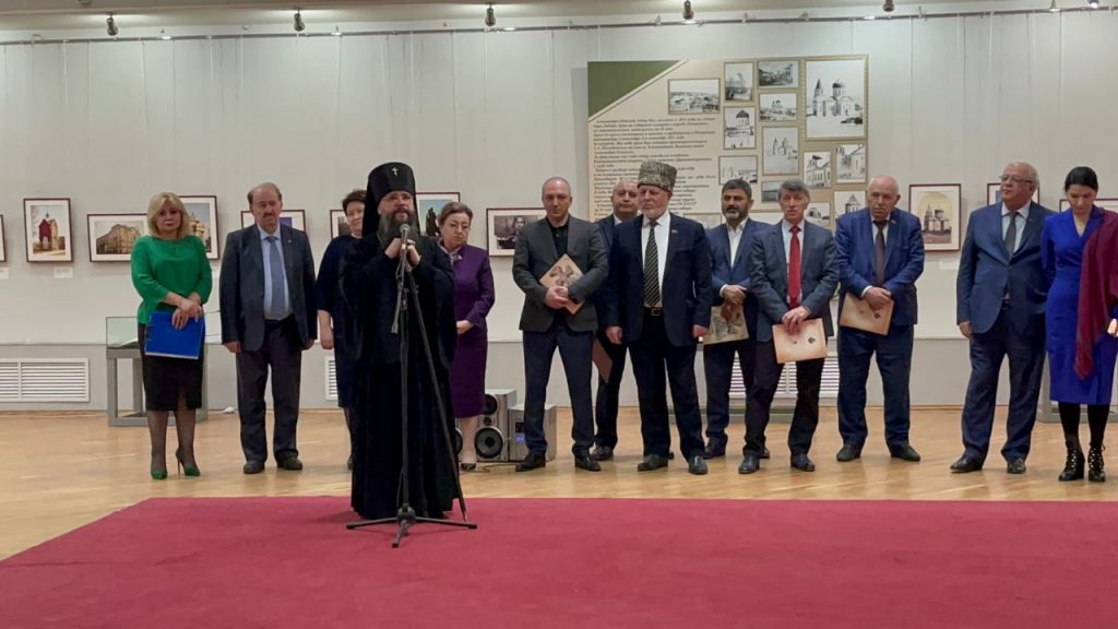 В Махачкале открылась выставка, приуроченная к 800-летию со дня рождения благоверного князя Александра Невского