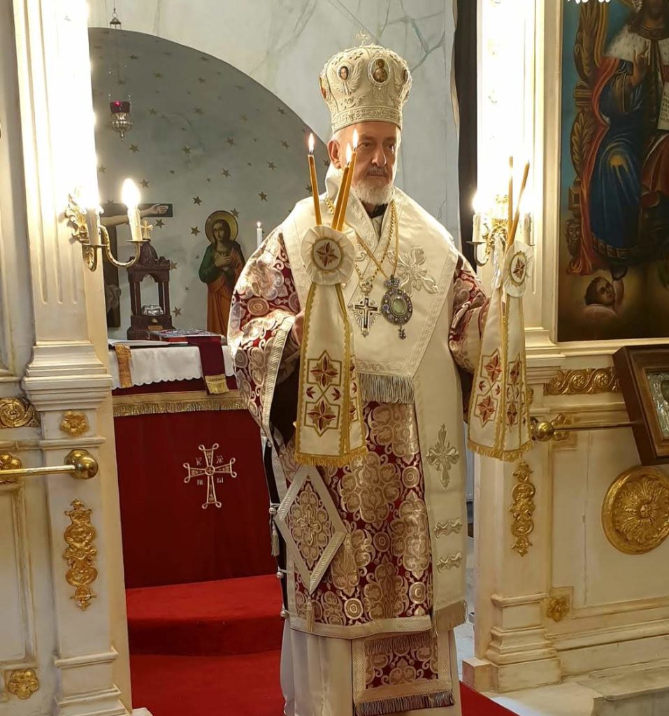 Ο Μητροπολίτης Γέρων Χαλκηδόνος στο Κανδυλί